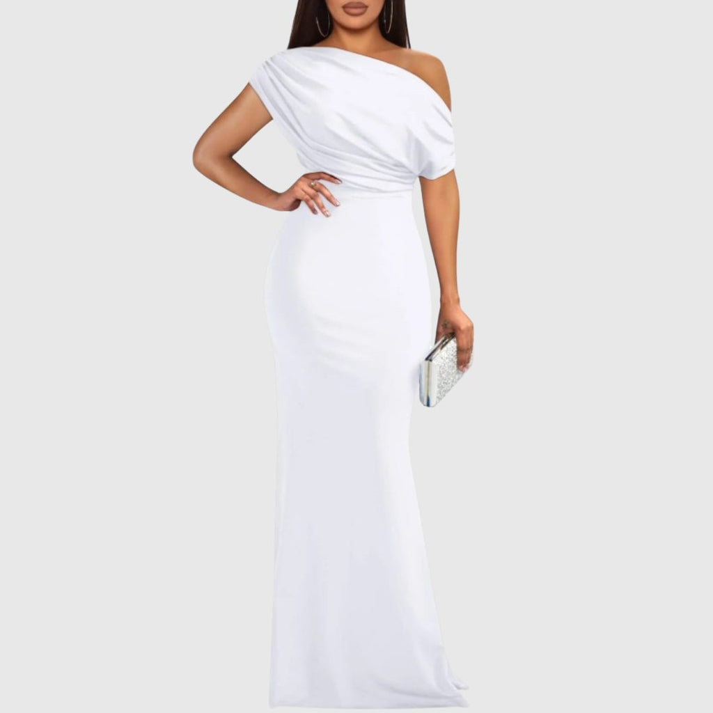 Violetta | One-Shoulder Maxi Gown for Women