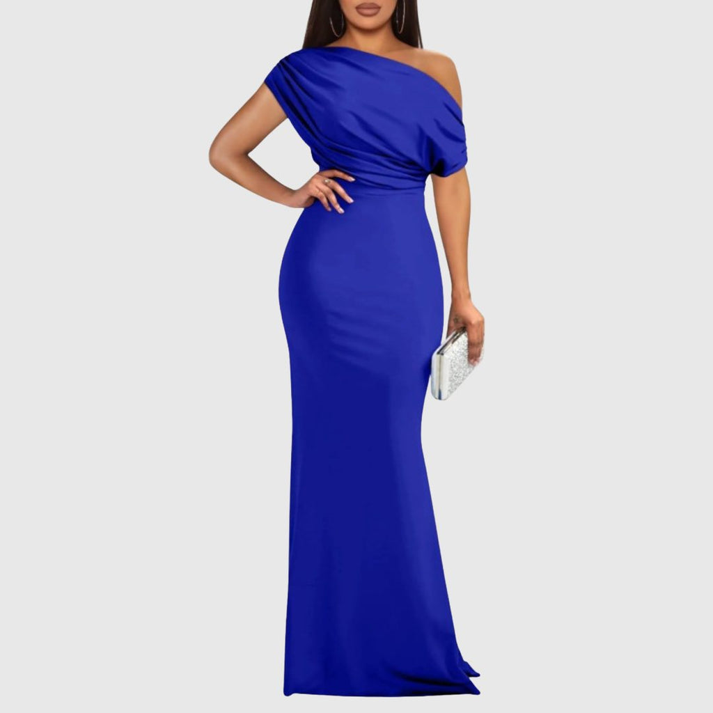 Violetta | One-Shoulder Maxi Gown for Women