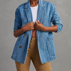 Yasmin | Oversized Denim Jacket for Women