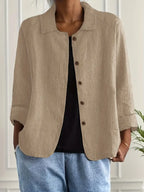 Zara | Oversized Blazer with Button Front for Women