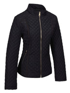 Zola | Quilted Jacket with Stand Collar for Women